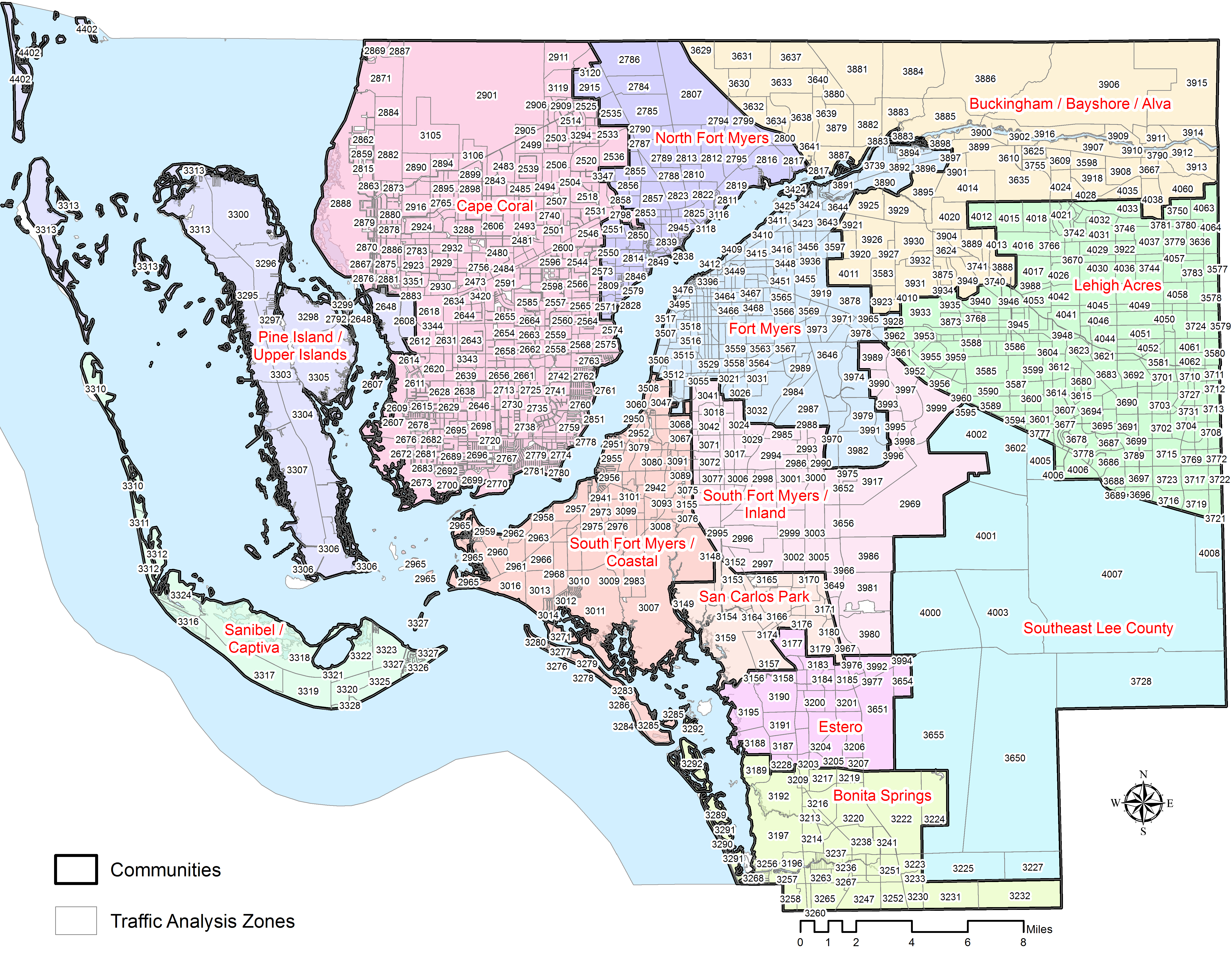 Land Use Scenarios for Lee County MPO