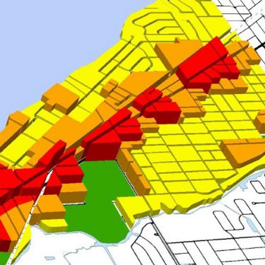 East Fort Myers intensity map